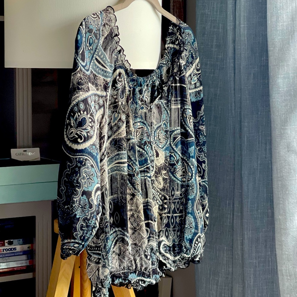 Boho Blouse with buttons
